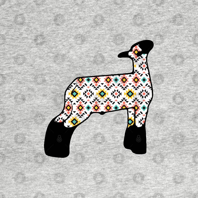 Aztec Market Wether Lamb Silhouette 1 - NOT FOR RESALE WITHOUT PERMISSION by l-oh